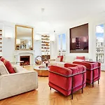 Magnificent Luxury Penthouse Apartment In A Prestigious Neighborhood Of Paris With A Eiffel Tower View From Balcony Short Walk To Palais Galliera And Avenue Montaigne Fashion Stores